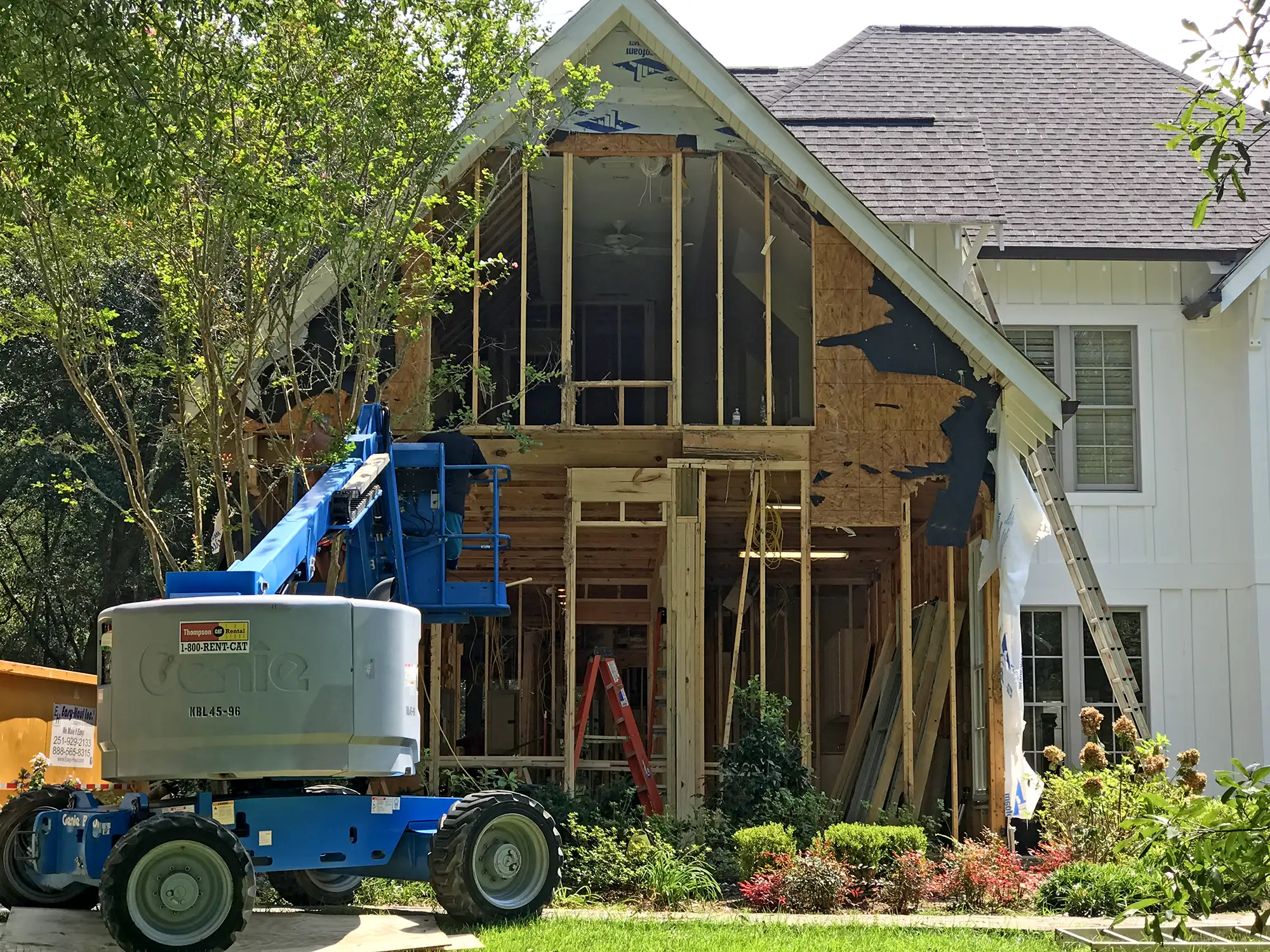 Luxury new home construction - Middle Field project progress photo 13 by McQuillen Custom Homes in Orange Beach, AL